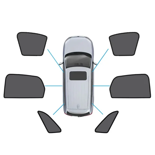 Magnetic Mesh Sun Blind Shades Suitable For Audi Q3 RS Q3 2019-2025