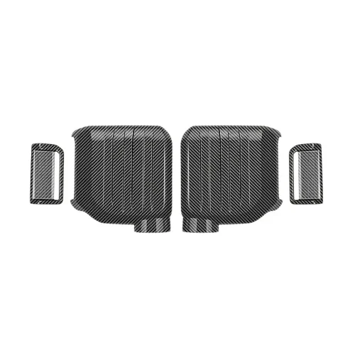 Rearview Mirror Cover Trim Suitable for LandCruiser Prado LC250 24+ Carbon Fiber