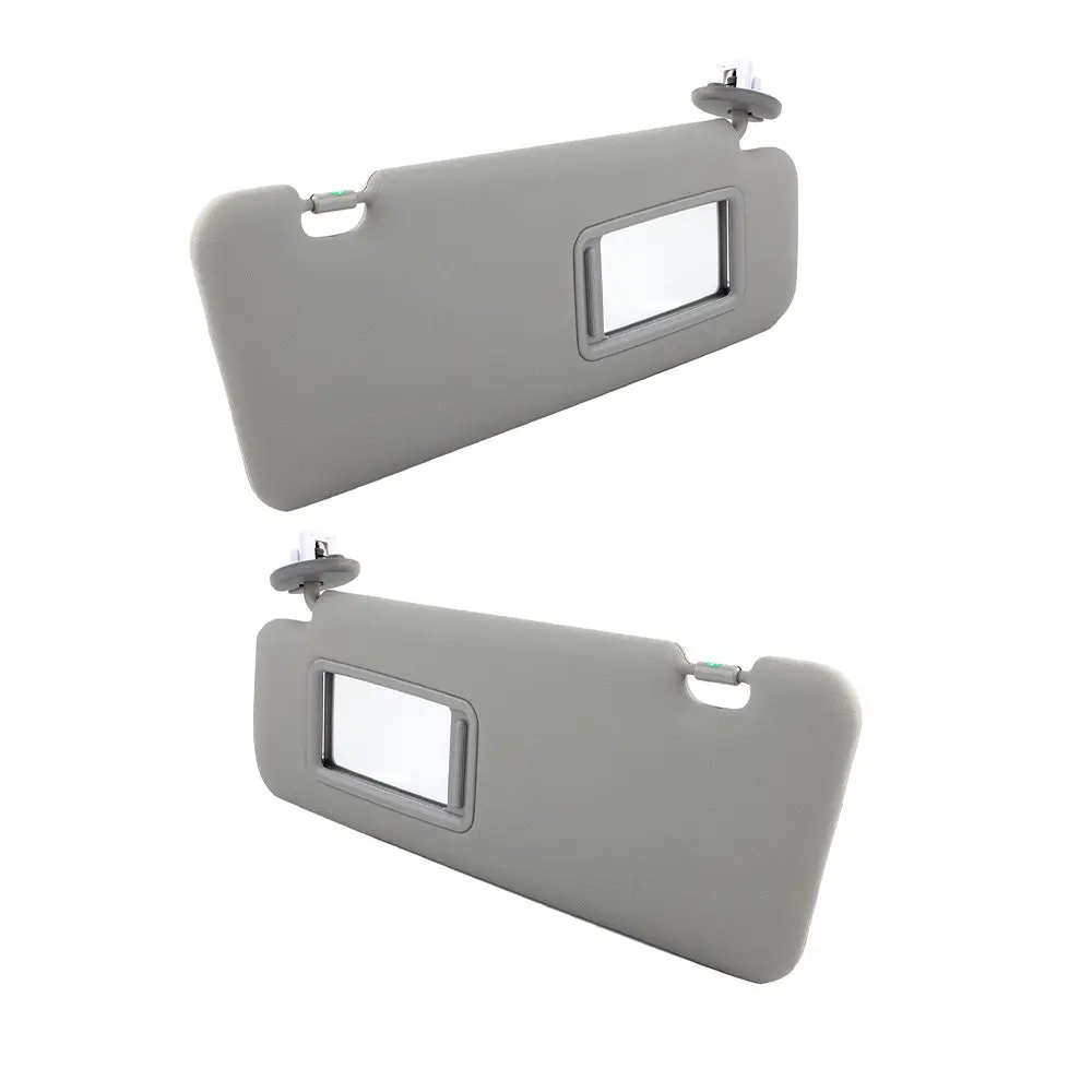 Buy left and right sun visors with light for Toyota Kluger Highlander 2008-2013 by MAXCOOL Products On Sale Australia