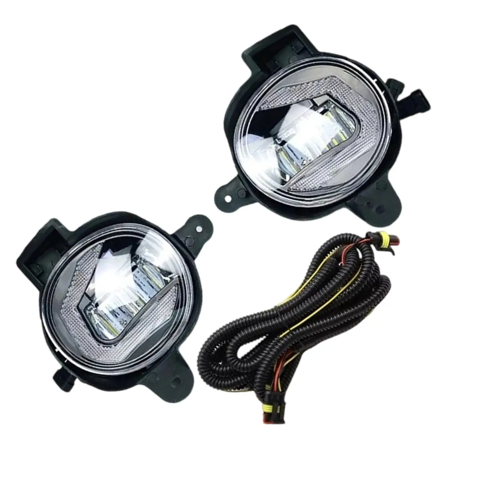 Pair Front Fog Lights LED Waterproof Suitable For Toyota Hilux Vigo 2011-2014 - Image 2