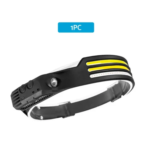 230 Angle LED Headlamp Rechargeable Super Bright Head Torch Headlight Suitable For Outdoor Use