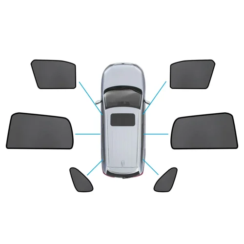 Car Window Magnetic Mesh Sun Blind Shades Suitable For Mitsubishi ASX 2010-2025