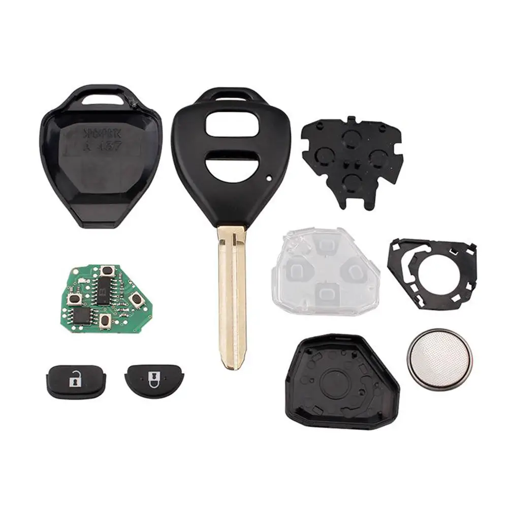 Buy MAXCOOL car remote control key replacement kit for Toyota Hilux 2009-2015 Yaris 2011-2014 Corolla 2009-2012 Products On S
