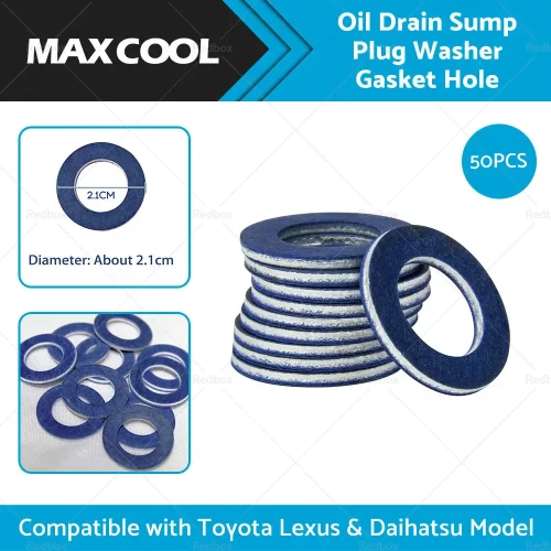 Oil Drain Sump Plug Washer 50x Suitable For Toyota 90430-12031 Bulk Pack