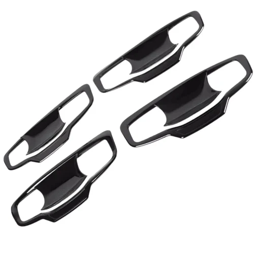 Door Handle Bowl Cover Trim Gloss Black Suitable For Mitsubishi Triton MV 2024+