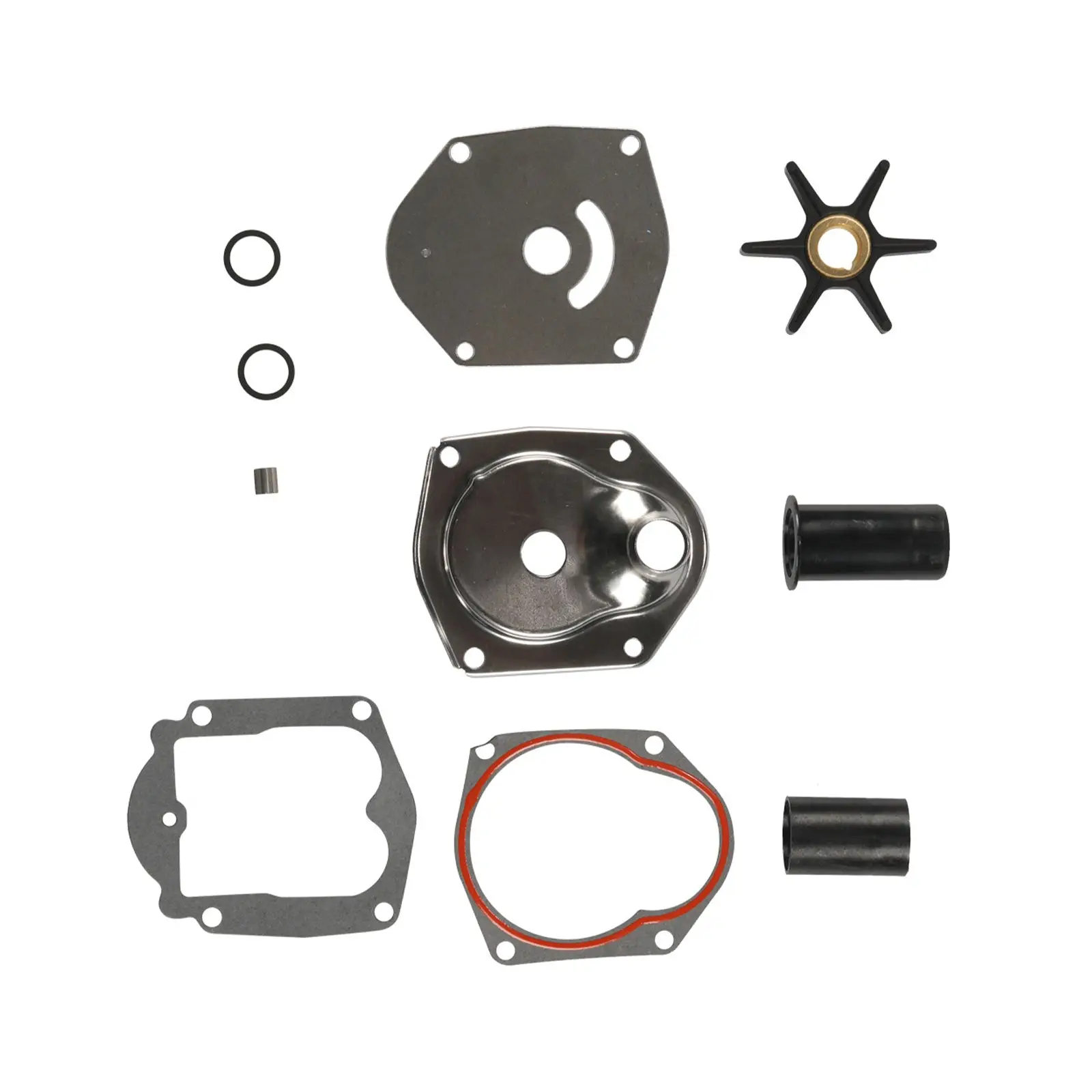 Water Pump Impeller Repair Kit Suitable For Mariner / Force 25-50HP 1998 - Image 2