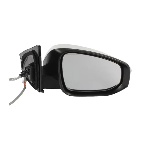 White No Autofold Right Side Door Mirror Suitable for Toyota RAV4 2013-2018 White Right Side Non-Fold