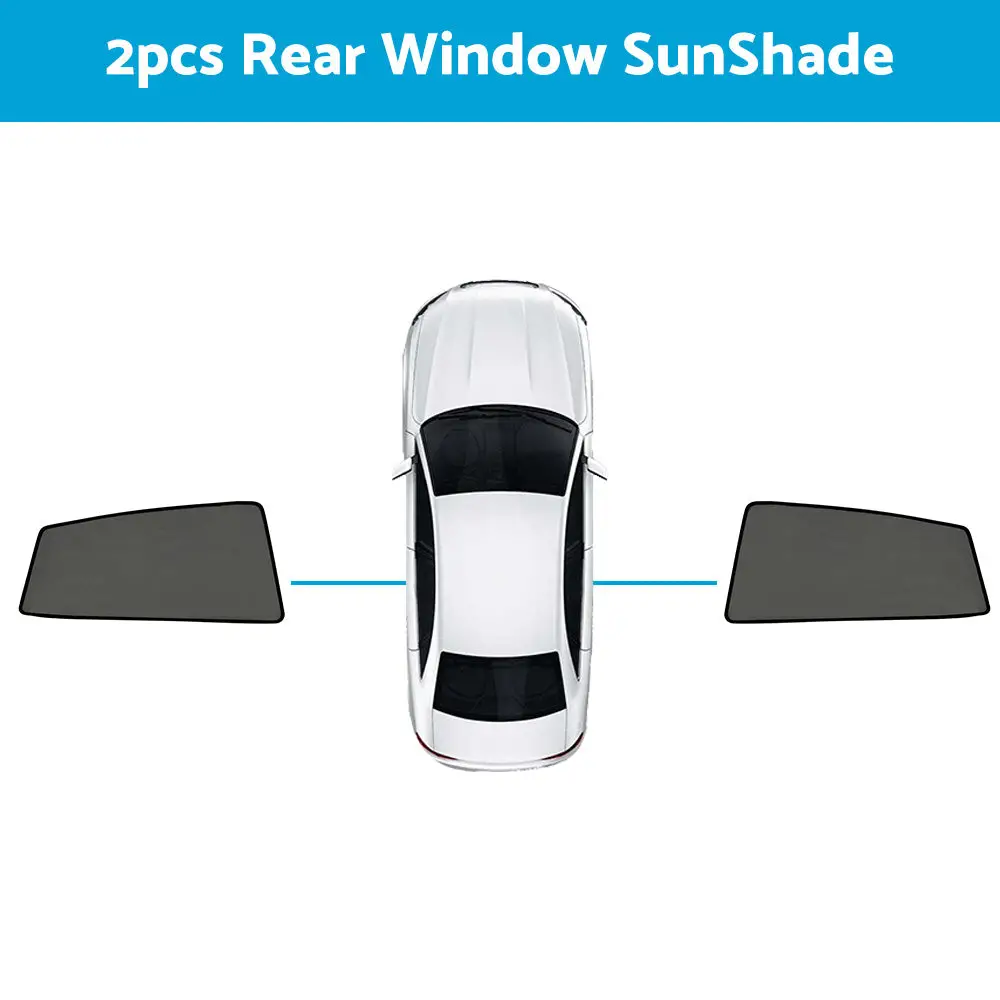 Car Window Magnetic Mesh Sun Shade Suitable For Toyota RAV4 40 Series - Image 8