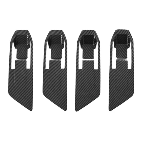 Carbon Fiber Inner Door Handle Cover Suitable For Mitsubishi Triton / L200 2023-2025