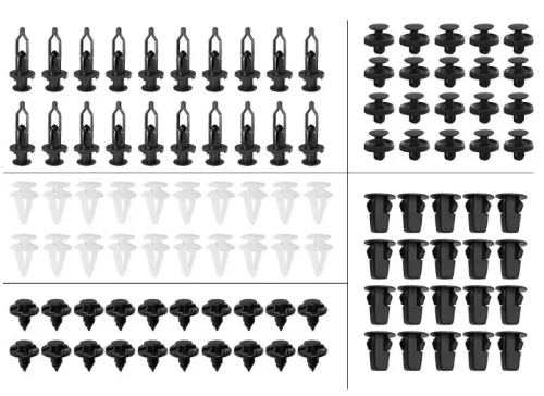 100PCS Panel Clip Lock Nut Splash Guard Push Rivet Suitable For Toyota Lexus