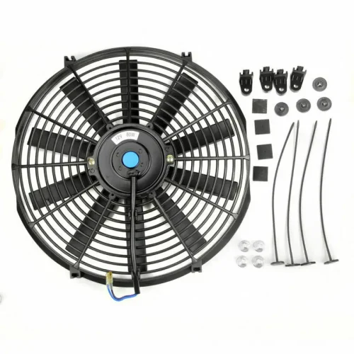 14 Inch 12V 90W Radiator Electric Cooling Thermo Fan With Mounting Kit Suitable For Universal