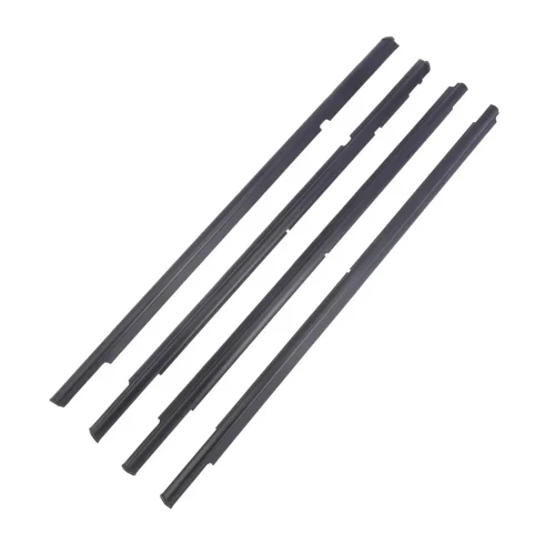 4x Window Weatherstrip Trim Belt Set Suitable For Mitsubishi Lancer 2008-2017