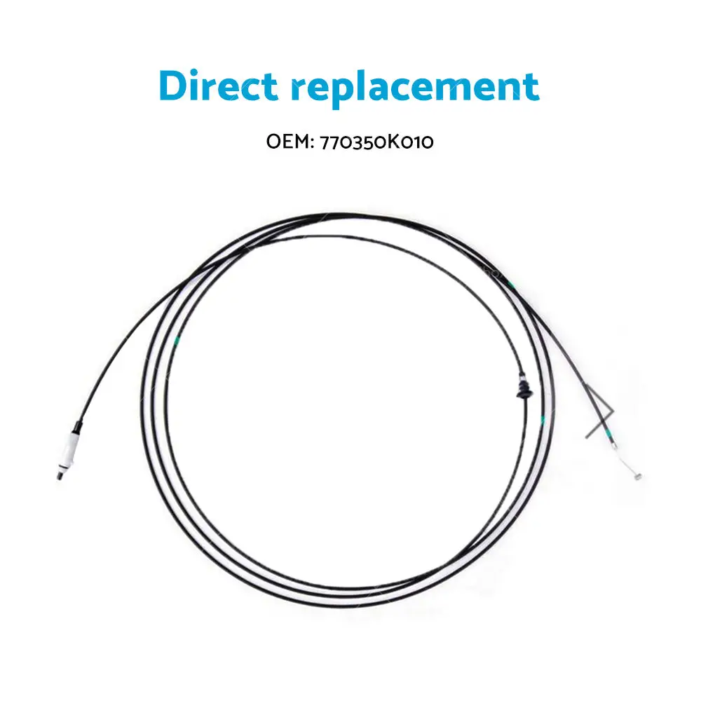 Fuel Filler Door Flap Release Cable Suitable For Toyota Hilux KUN16 KUN26 GGN25 - Image 2