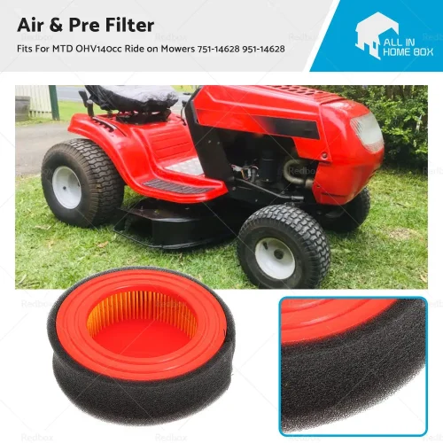 Air and Pre Filter For MTD OHV140cc Ride on Mowers 751-14628 951-14628