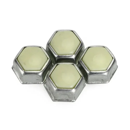 Set Of 4 Steering Lock Stop Bolt Caps With Nuts Suitable For Nissan Navara D22 4WD
