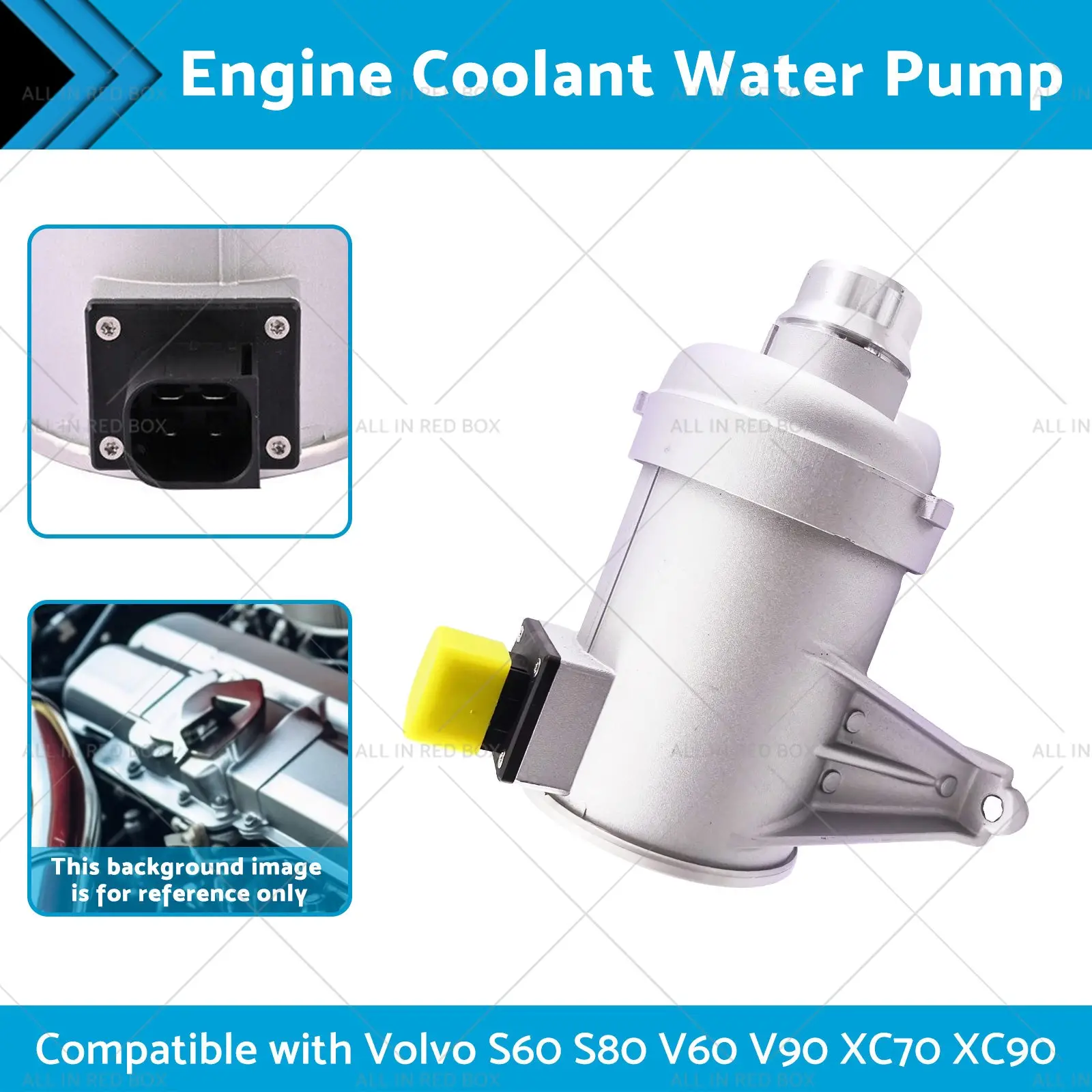 Suitable For Volvo XC60 XC70 V60 S60 S80 S90 15-20 Engine Coolant Water Pump - Image 2