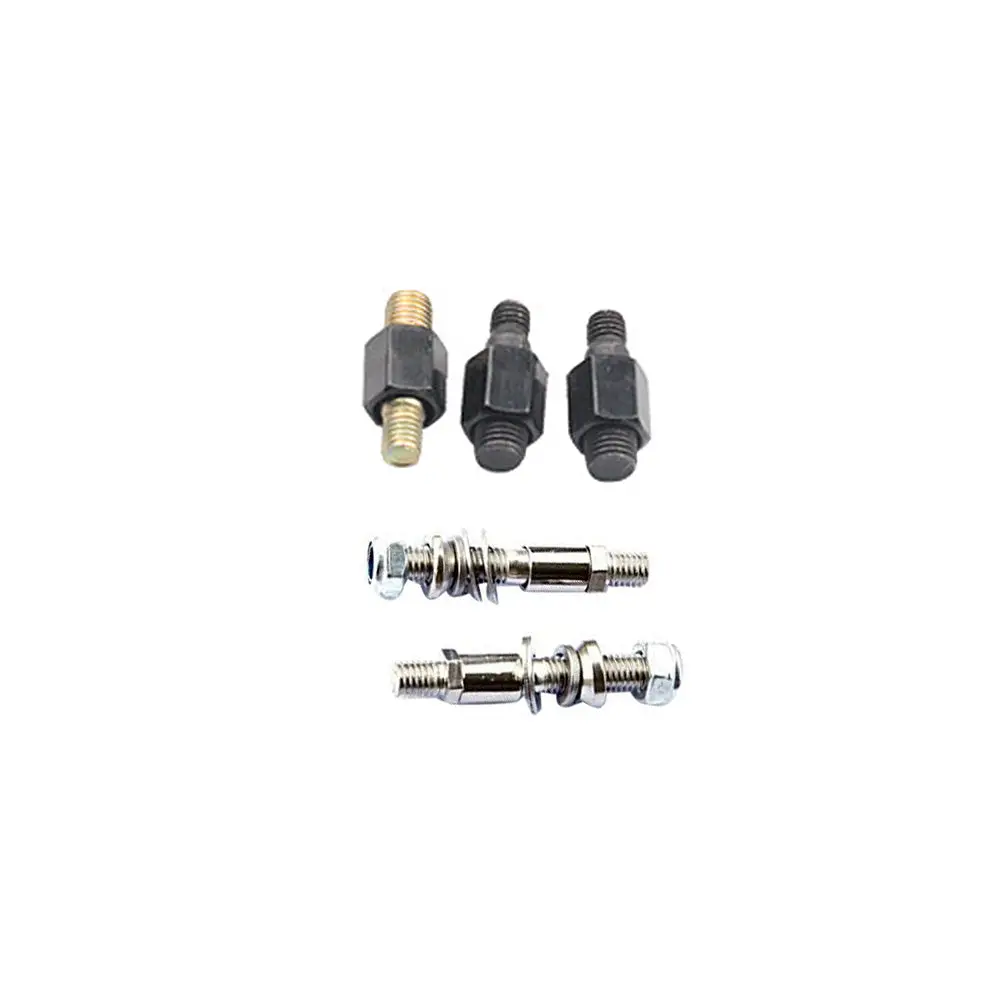 Buy MAXCOOL 8-10mm motorcycle mirror adapters for chopper, cruiser, bobber, racer & cafe scooter with durable metal build Pro