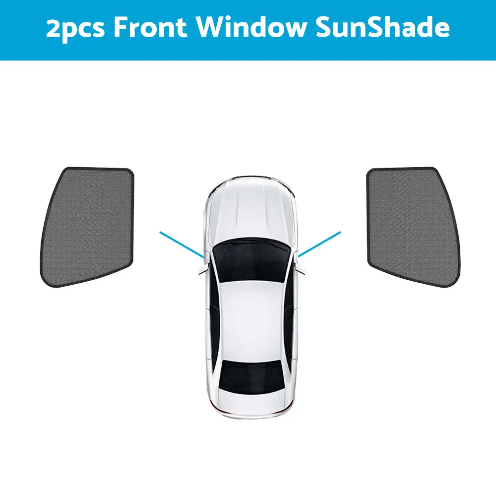 Magnetic Rear and Side Window Sun Shade Mesh Suitable For Toyota RAV4 2019-2023 - Image 3