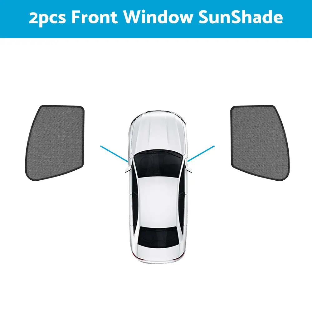 Magnetic Rear and Side Window Sun Shade Mesh Suitable For Toyota RAV4 2019-2023 - Image 7