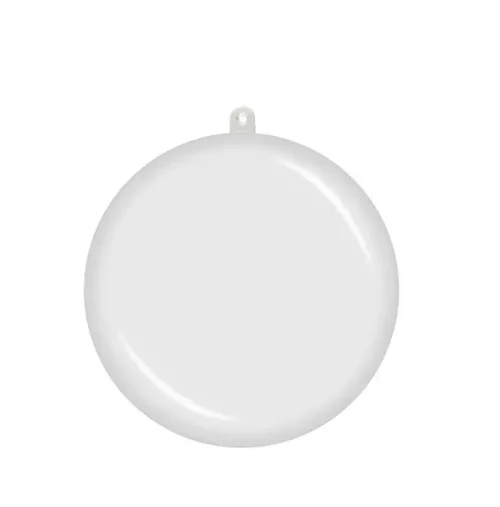 10pcs 8cm & 10cm Christmas Balls Xmas Tree Ornament Decorations Plastic Bubbles
