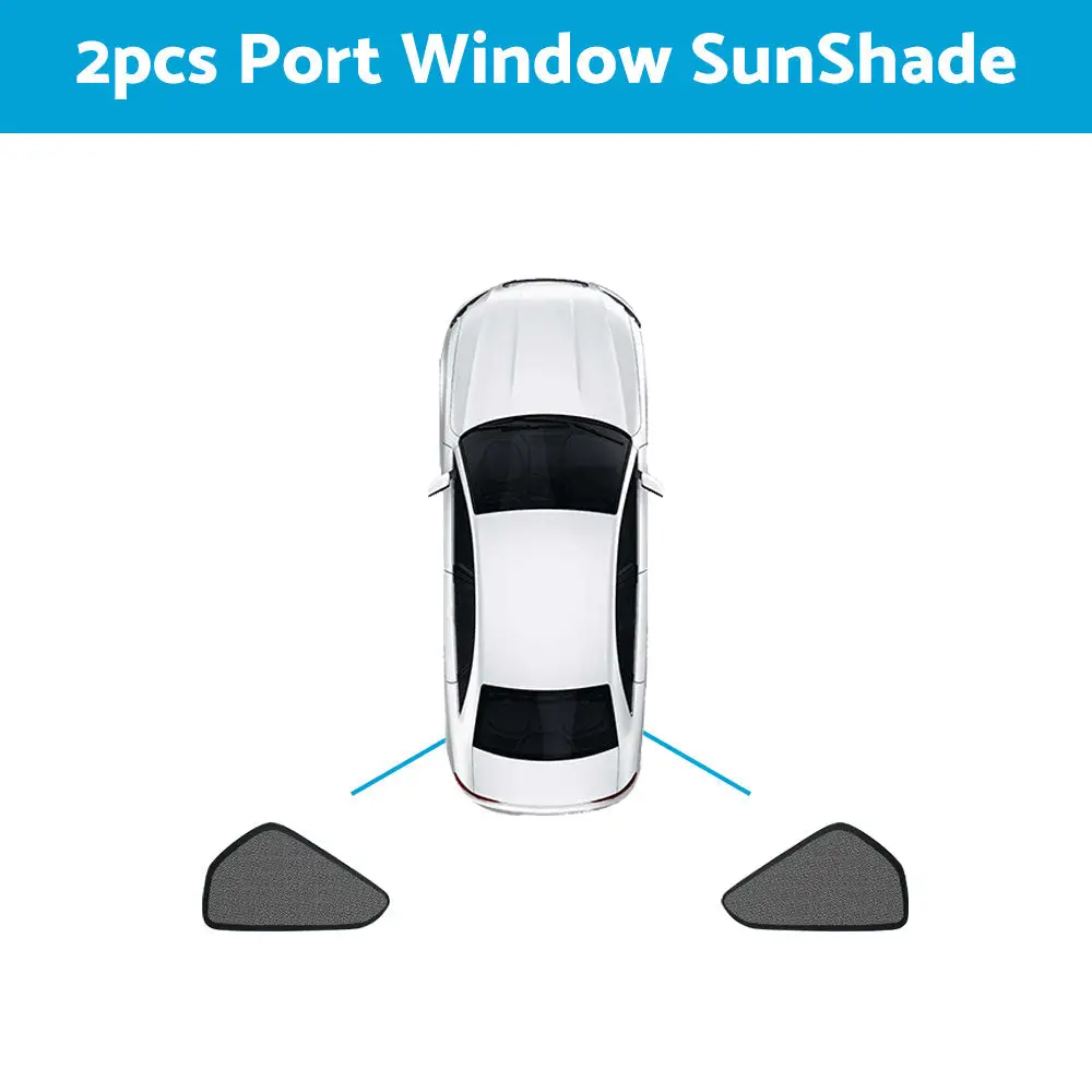 Magnetic Rear and Side Window Sun Shade Mesh Suitable For Toyota RAV4 2019-2023 - Image 6