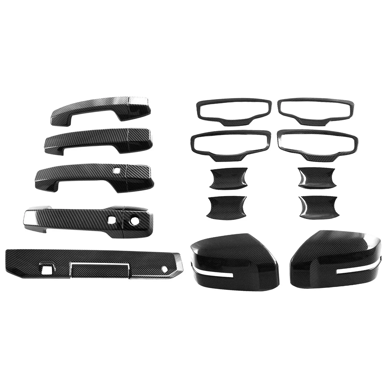 Front Mirror & Rear Door Handle Bowl Cover Suitable For Mitsubishi Triton 2023-2025