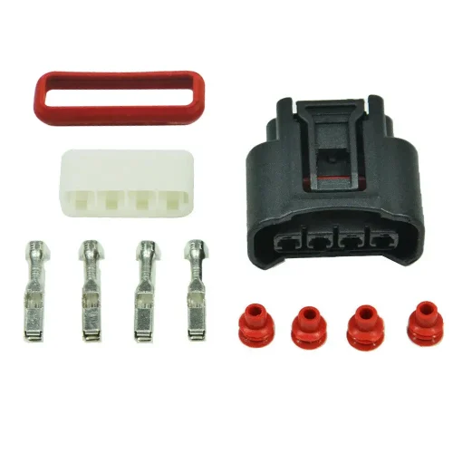 4 Sets Ignition Coil Plug Connector Kit Suitable For Toyota Yaris Corolla