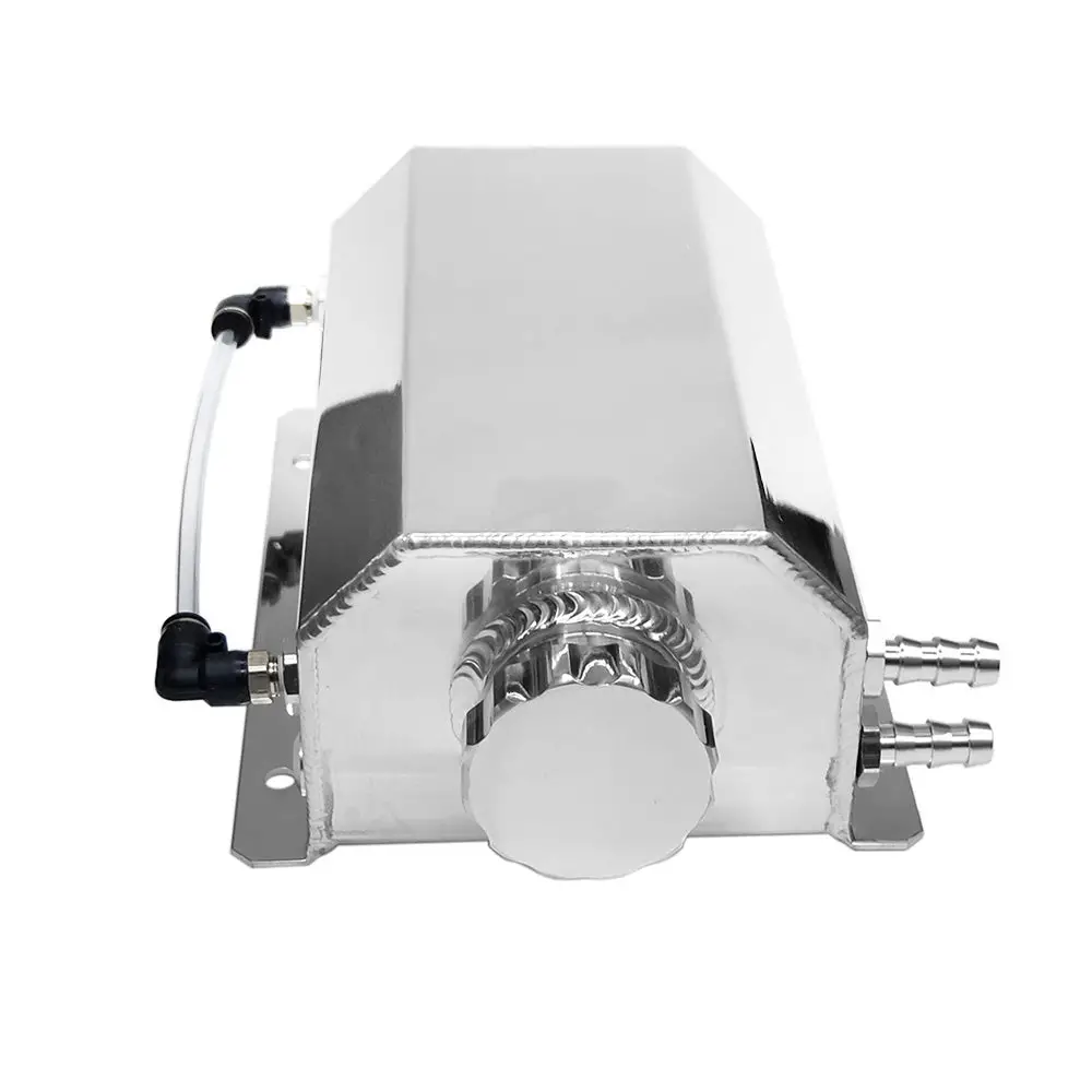 Universal Aluminum 2L Coolant Radiator Overflow Recovery Water Tank Bottle Suitable For Cars - Image 3