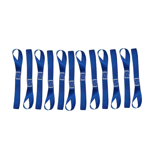 12x Soft Loop Tie Down Lashing Straps Heavy Duty Suitable For Motorcycle & Dirt Bike