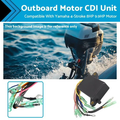 CDI Unit Suitable For Yamaha 4 Stroke 8HP 9.9HP Outboard Motor 68T-85540-00 Outboard Motor CDI Unit