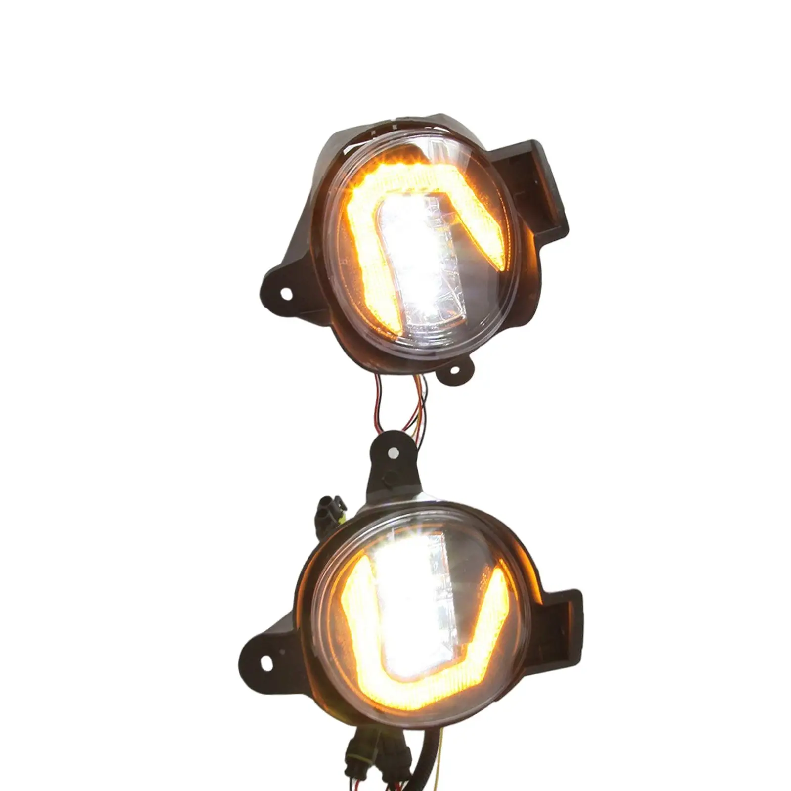 Pair Front Fog Lights LED Waterproof Suitable For Toyota Hilux Vigo 2011-2014 - Image 4