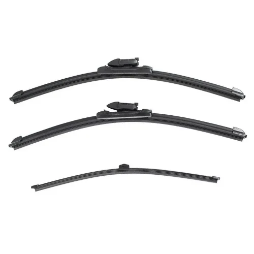 Wiper Blade Set 3pcs Suitable for Volkswagen Polo Hatch 2010–2017