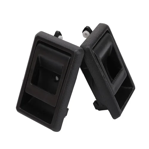 Buy pair of black inner door handles for Toyota Landcruiser 75 78 79 series front and rear MAXCOOL Products On Sale Australia