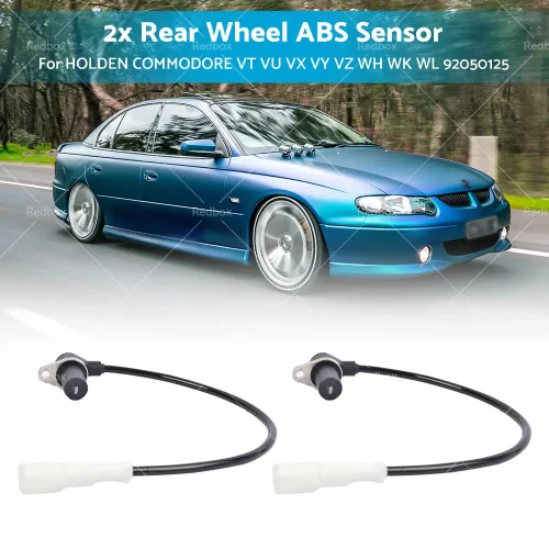 2x Rear Wheel ABS Sensor 92050125 FITS Holden Commodore VT VY VZ VU VX WH WK WL