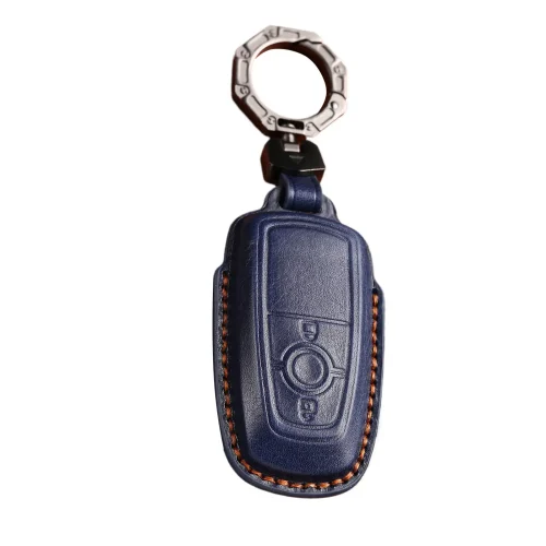 Leather Car Remote Key Fob Cover Case Suitable For Ford Next Gen Ranger 2022-2023
