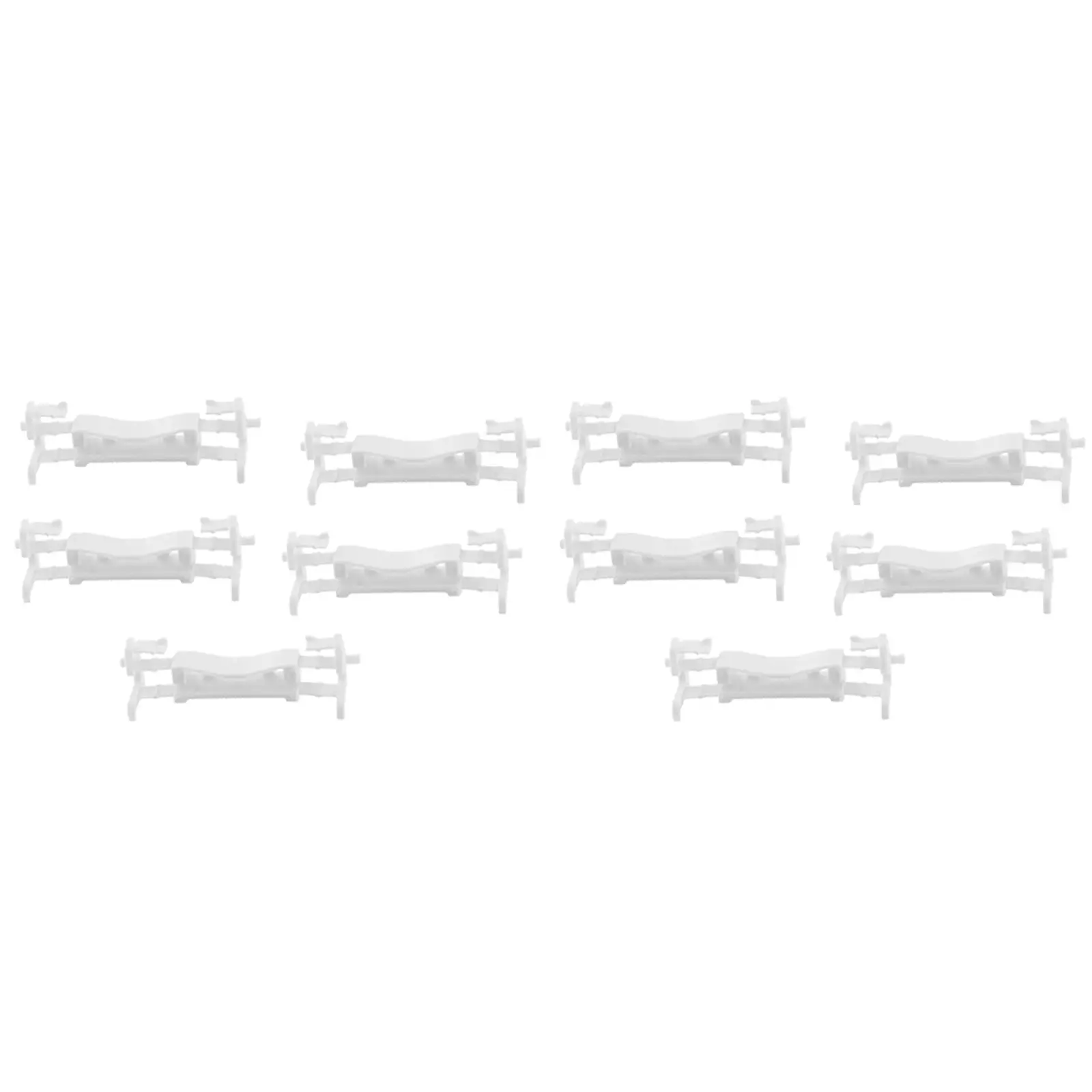 10xRoof Moulding Drip Rail Clips Suitable for Mitsubishi Triton L200 MN ML 05-14 - Image 5