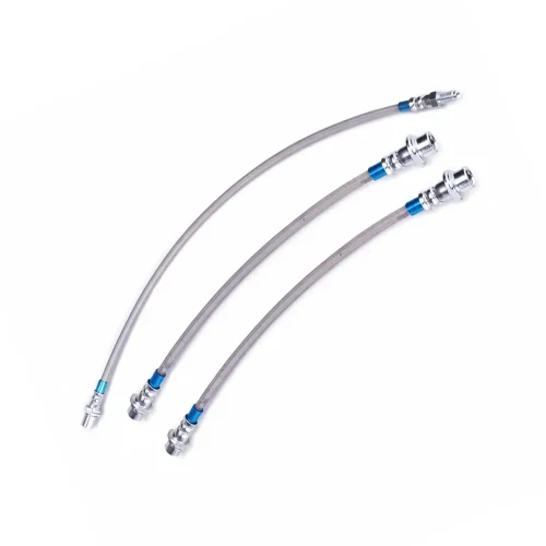 Stainless Steel Braided Brake Lines With ABS Suitable For Toyota Hilux KUN26 N70