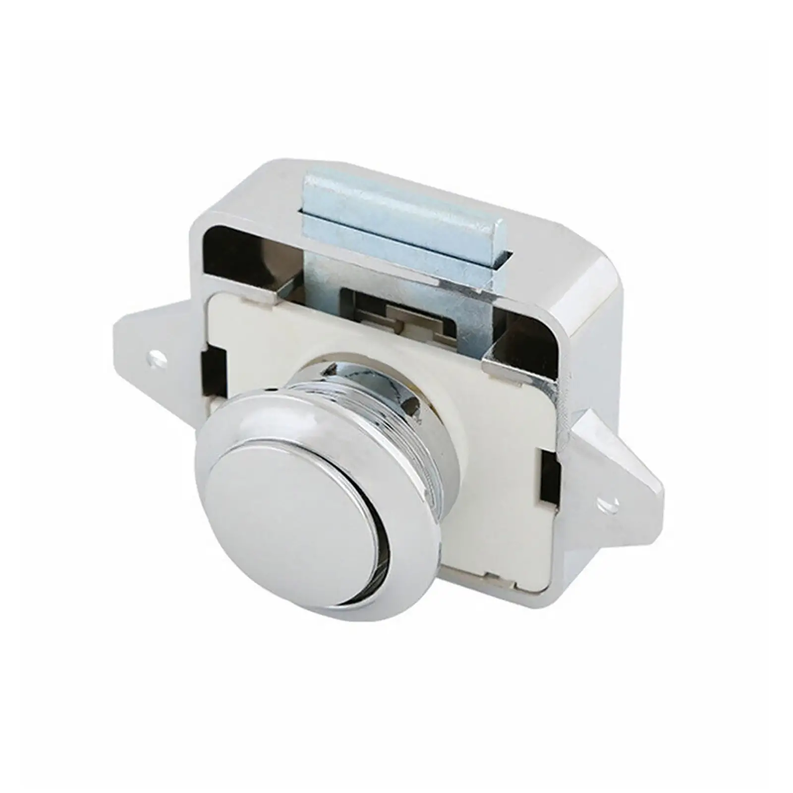 Push Button Latch Knob Catch Lock Suitable For RV Drawer Cupboard Door Caravan Cabinet - Image 2