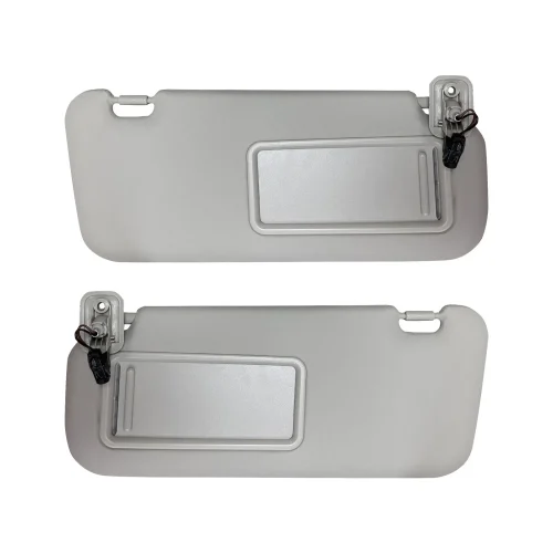 2x Sun Visors Right & Left With Light Suitable For Mazda 3 2010-2013 BBM369270C75