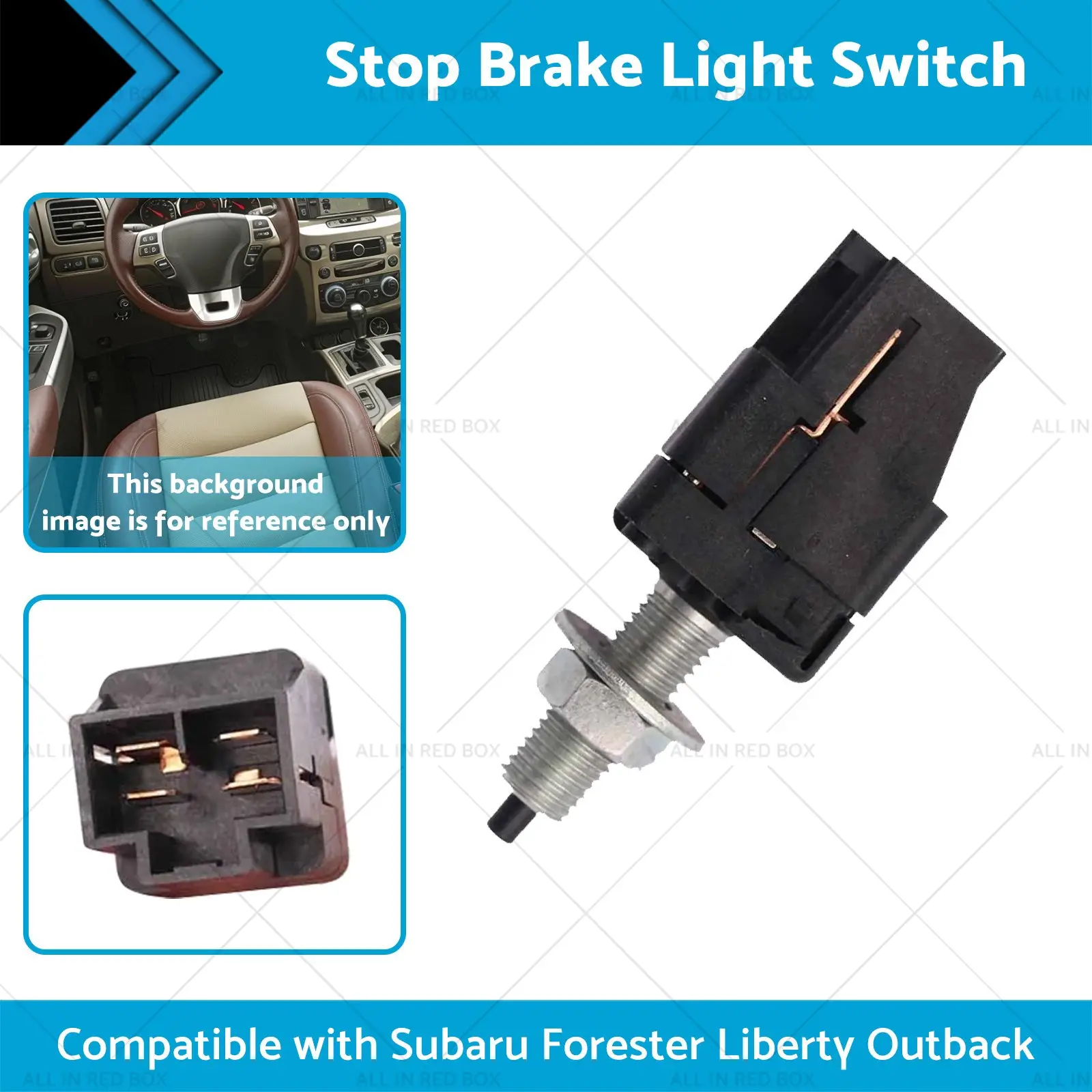83370AA001 Stop Brake Light Switch Suitable for Subaru Forester Liberty Outback - Image 2