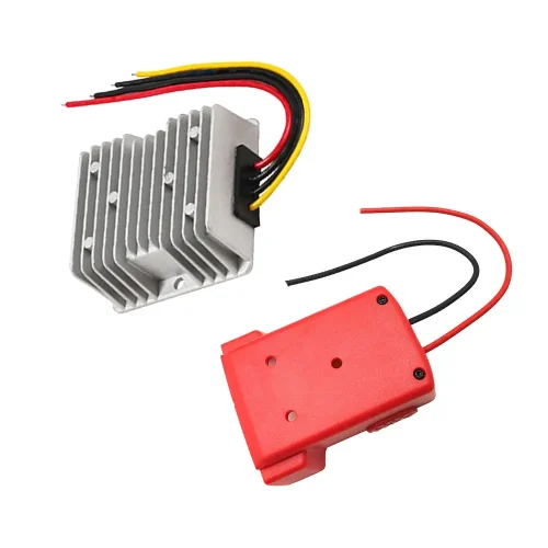 Step Down Voltage Converter Compatible with Milwaukee Battery Dock DIY Adapter