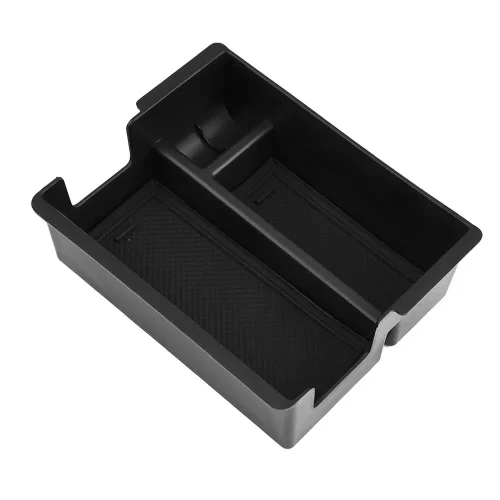 Black Center Console Armrest Storage Box Tray Suitable For Isuzu D-Max / DMAX