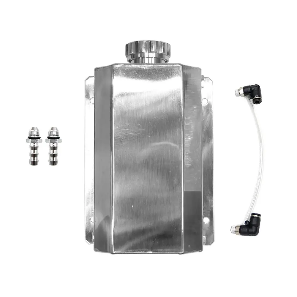 Universal Aluminum 2L Coolant Radiator Overflow Recovery Water Tank Bottle Suitable For Cars - Image 4