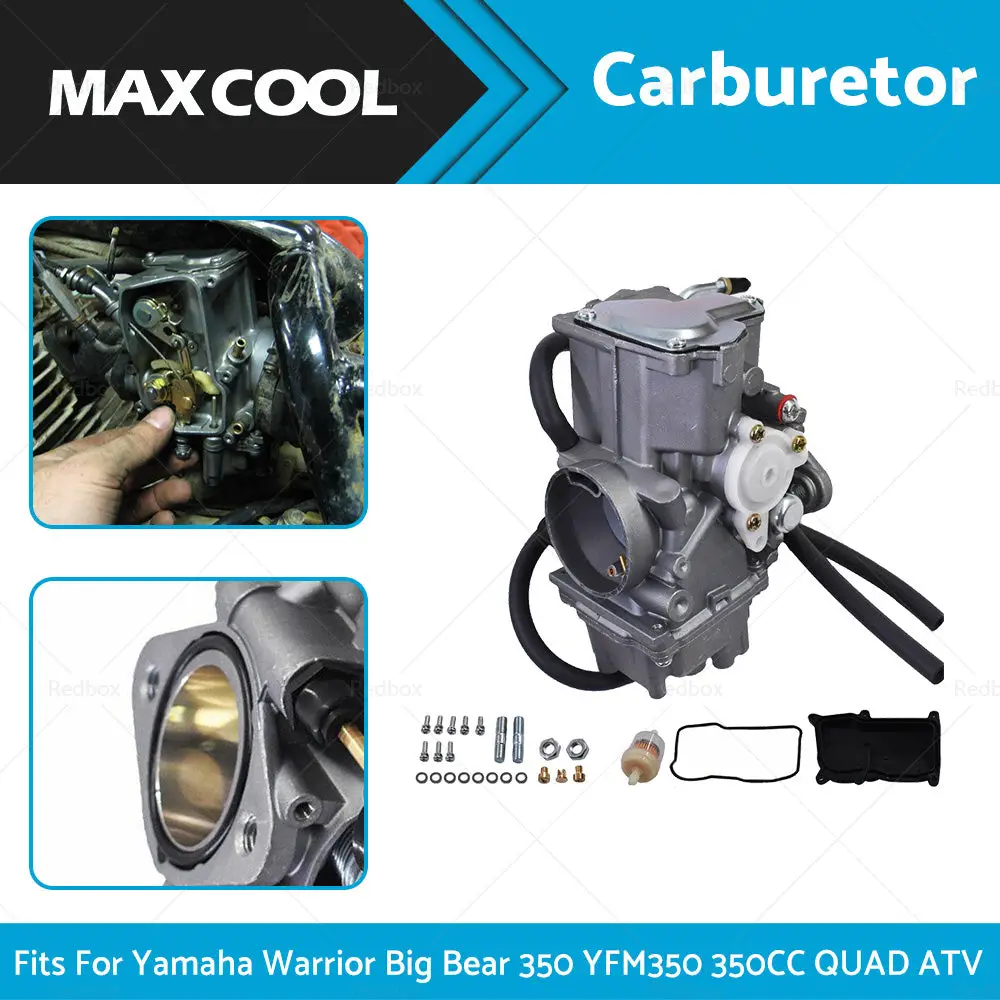 Carburetor Suitable For Yamaha Warrior / Big Bear 350 YFM350 350CC 1987-2004 Quad ATV - Image 2