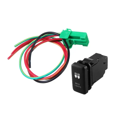 Spot Lights Blue LED Push Switch Suitable For Landcruiser Prado Hilux 4Runner
