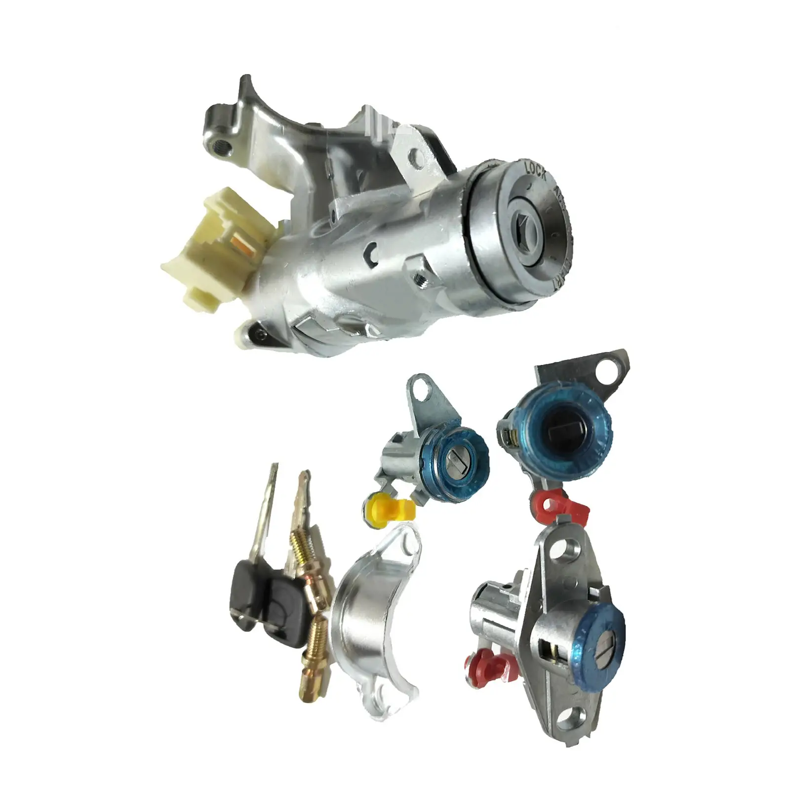 Door Lock Ignition Switch Set Suitable For Toyota Corolla AE100 / AE110 1.8L & Toyota RAV4 - Image 4