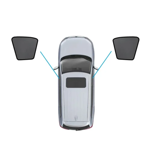 Magnetic Mesh Sun Blind Shades Suitable For Toyota Hilux SR5 2015-2025