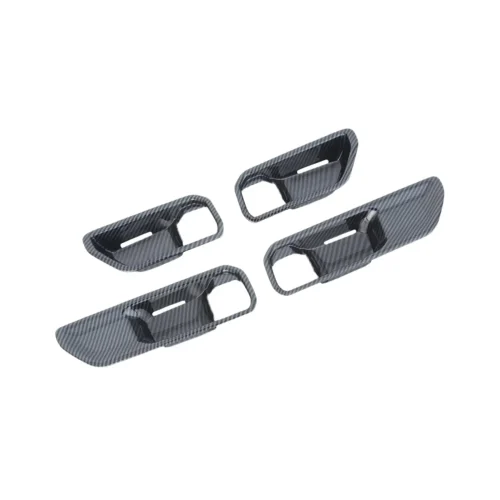 Carbon Inner Door Handle Bowl Cover Trim Suitable For Toyota Prado LC250 2024-2025