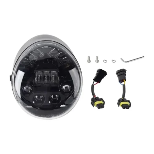 LED Headlight Hi/Lo Lamp Suitable For Harley Davidson VROD, V-Rod, VRSC & VRSCA