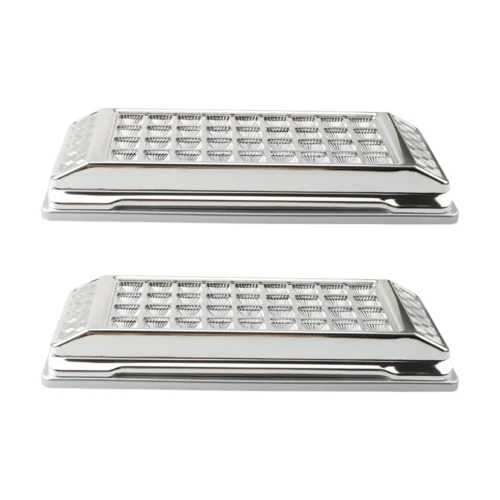 2x 12V LED Downlight Cabin Ceiling Lamp Suitable For Boat, Camper, Trailer, RV & Caravan